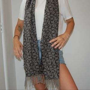 Calvin Klein Reversible Logo Scarf